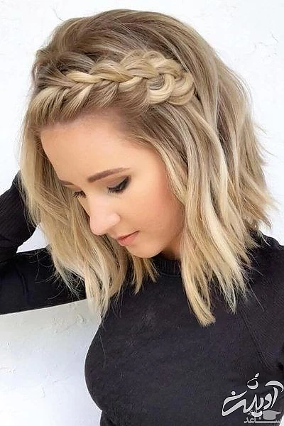 مدل بافت موی جلوی سر